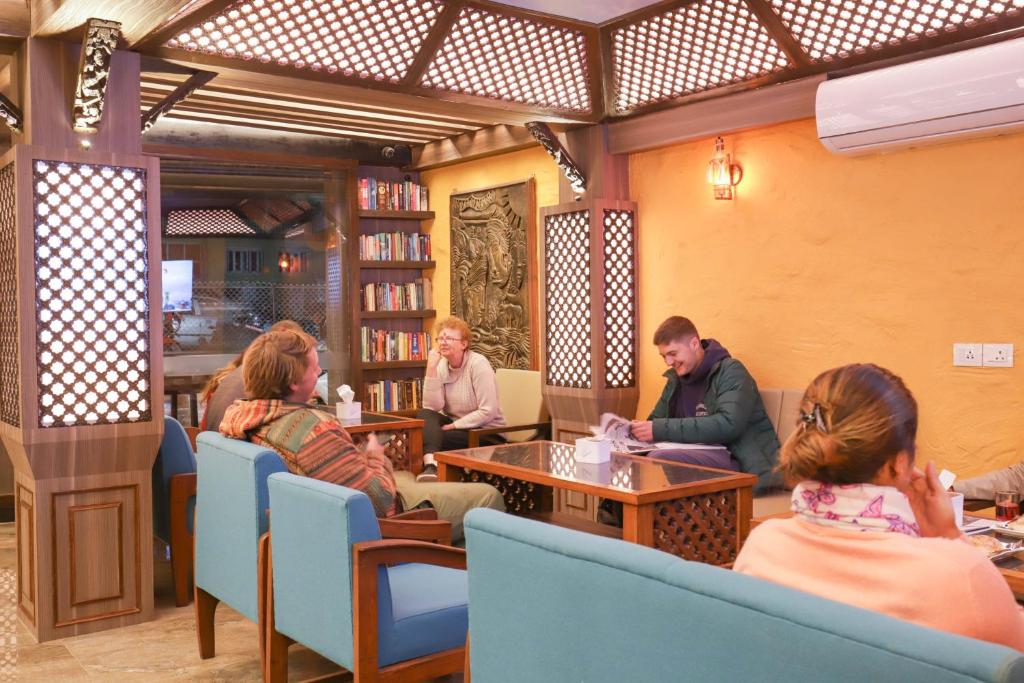 Common area at Thamel Boutique Hotel